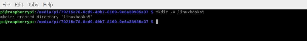 mkdir -v flag output